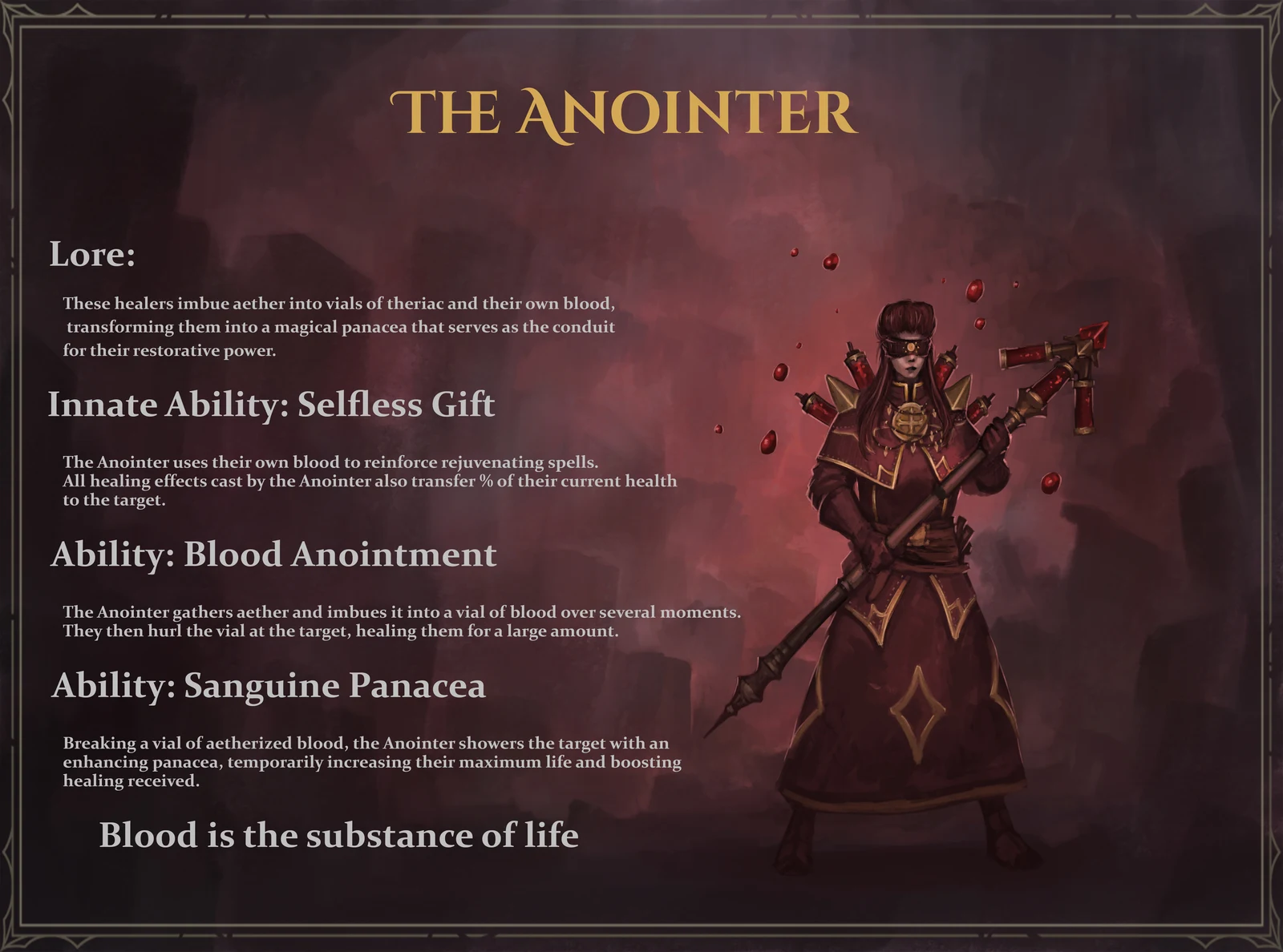 The Anointer - Archetype Card