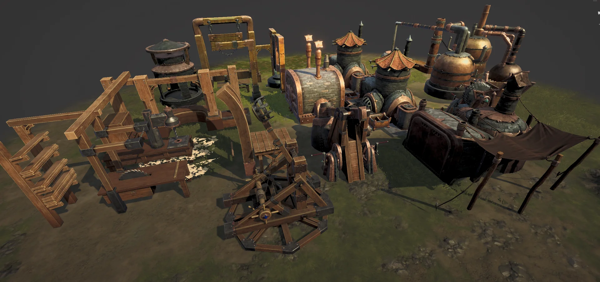 Crafting & Refining Station improvements