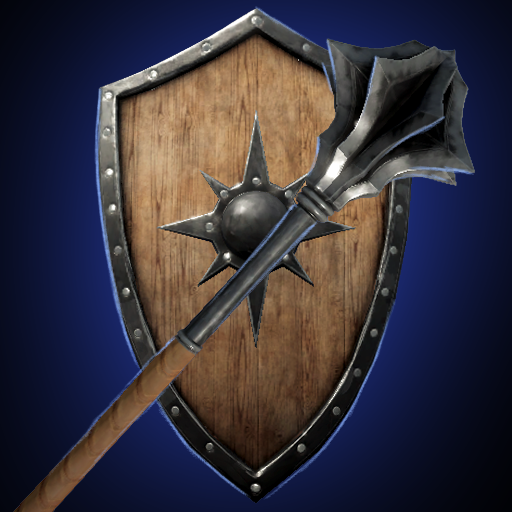 Mace and Shield - a crushing melee weapon set in Fractured: Conquest