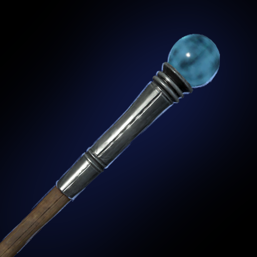 Slingstave - a magic staff weapon in Fractured: Conquest