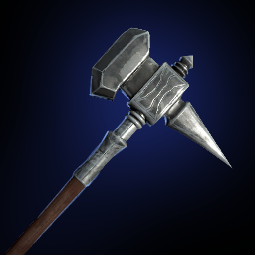 Warhammer - a heavy two-handed melee weapon in Fractured: Conquest